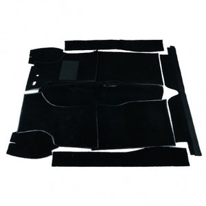 Carpet Set To Suit Sedan, Convertible & Traveller, 1000 Models, Black