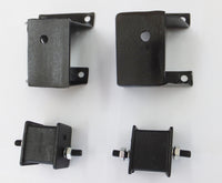 Engine Mounting Towers  & Rubber Mount Kit - Suit Datsun A Series Engine Into Morris Minor