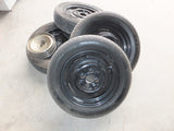 Wheel & Tyre Combo - Set Of Four - 14 x 4" Major Rims & Hancook Tyres - Near New