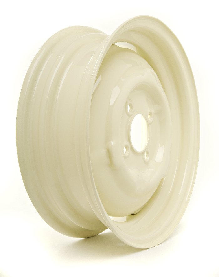 Road Wheel  4.5" Wide Painted in O.E.W. 