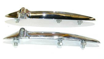 BOOT HINGE SET, Suits Morris Minor. Also Suits Daimler Conquest Roadster Bonnet & Boot Hinges & Austin Healy 3000 Bonnet Hinge Only
