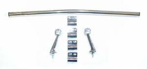 Badge Bar - Includes 4 Clips - Chrome - Universal Fit