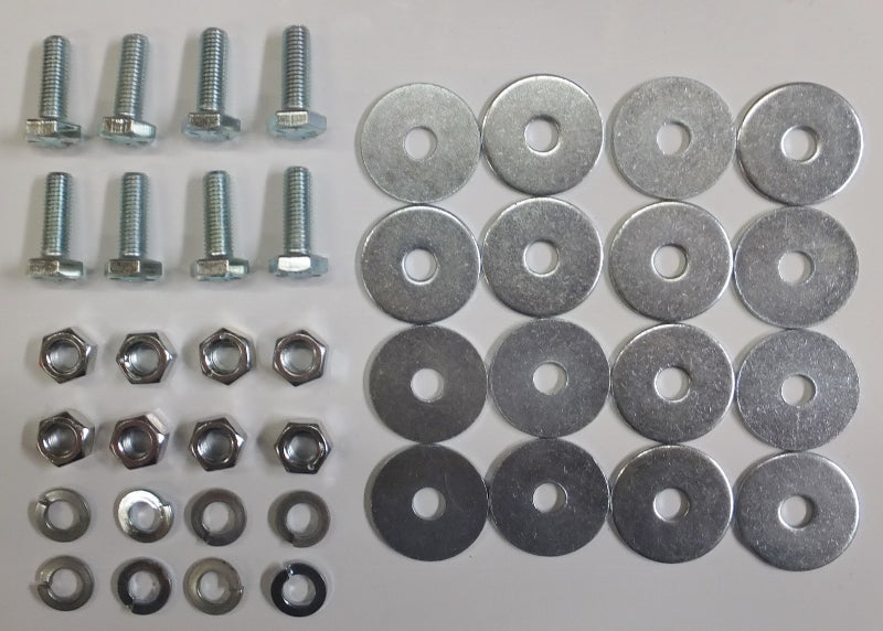 Sill Rail Finisher Mounting Kit - Suits All Vans & Utes