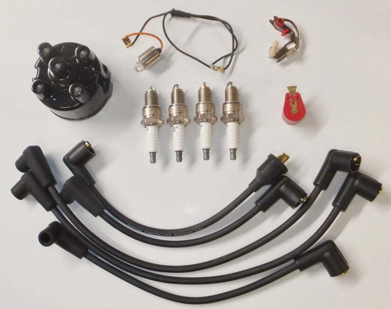Tune Up Kit - 803 & 948cc Morris Minors With 45D4 Distributor With Push In Leads