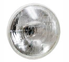 Headlamp - Quartz Halogen - Domed As Per Original - Suits Our LED Headlamp Globes Part No LED472K