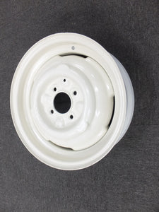 Road Wheel - 4" Wide - Used - Suits All Morris Minors With Wheels Mounted With Wheel Nuts