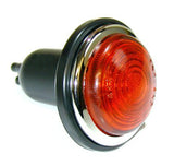 Flasher / Indicator light - Complete - Flat Amber Lens