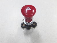 Hazard Light Switch - Includes Lit Knob - Suits Pos Or Neg Earth - Knob Is same Shape As Morris Minor Pull Knobs